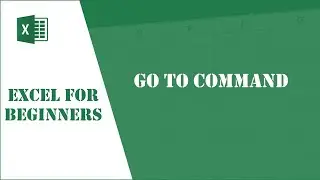 Excel Tutorial 20 - Go To Command
