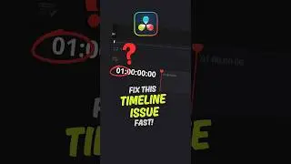 DaVinci Resolve- FIX This  Timeline  issue FAST!