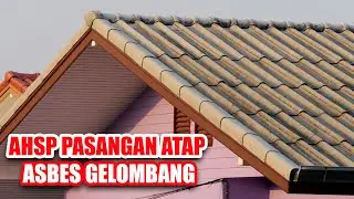 AHSP Pasangan Atap Asbes Gelombang/ m2 - RAB