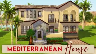 Mediterranean House ☀️🏡 | Sims 4 Speedbuild