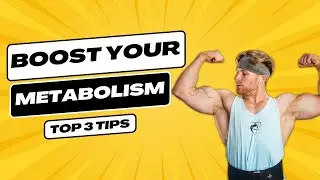 3 Tips For Speeding Up Your Metabolism  | Weight Loss Tips