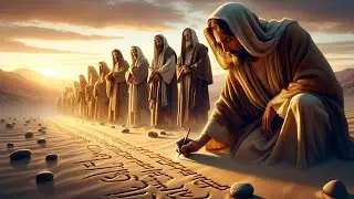 The Mystery Behind Jesus' Writing In The Sand | They Never Told You This Shock Moment