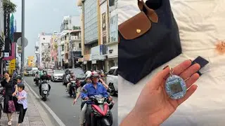 Vlog: экспресс-прогулка по Сайгону (не без покупок🤦🏼‍♀️👜) и перелет в Стамбул🛩️💺