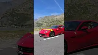 Ferrari F12 in the Swiss Alps #short #shorts #youtubeshorts #switzerland