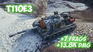 Total destruction! T110E3 - 