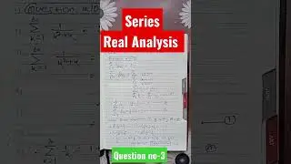 Question no-3 #cpet #cpetmathematics #realanalysis