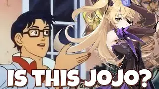 Is this a Jojo Reference: Genshin Impact 