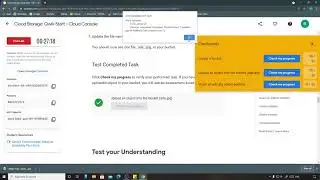 Cloud Storage Qwik Start - Cloud Console | Qwiklabs [GSP073]