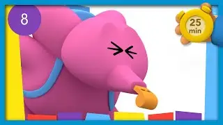 🌏POCOYO AND NINA - Sleepy Bird’s Surprise POCOYO WORLD EP08- 25 min |ANIMATED CARTOON for Children