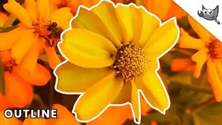 GIMP: Add Stroke/Outline Around Image - GIMP | Quick and Easy Tutorial