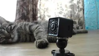 SQ13 + WIFI  + ночная сьемка . Обзор мини камеры .
