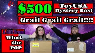 Grails on Grails!! $500 ToyUSA Funko POP Mystery Box!!! And Amazing gift from What The Pop!!