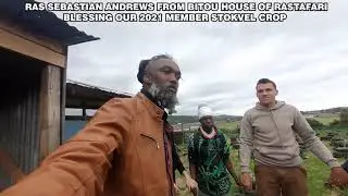 Ras Sebastian Andrews blessing The CannaClub's Member's Stokvel 2021/2022 Crop