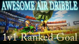 This is how you screw over a Goalie. Rocket League Air Dribble