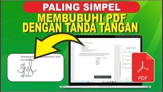 Cara Menambahkan Tanda Tangan Pada PDF Tanpa Install Aplikasi