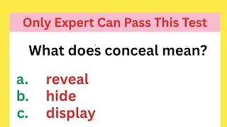 Mixed English Grammar Quiz | Only Expert Can Pass This Test | Do It Fast