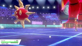 Retro Battle Featuring Shiny Dynamax Xurkitree