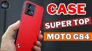 Moto G84 5G com Case super top!