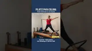 Pilates para Coluna no Reformer Infinity Bar - dá para trabalhar o corpo todo num só equipamento!