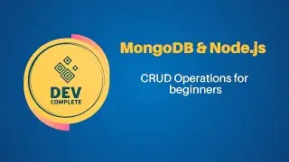MongoDB & Node.js - CRUD operations for beginners