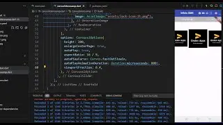 CarouselSlider widget | Flutter | Dart