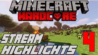 Spawn Farm Island Construction! (Hardcore Minecraft Highlights Episode #4)