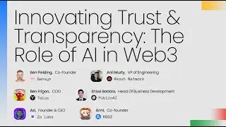 Innovating Trust and Transparency: The Role of AI in Web3