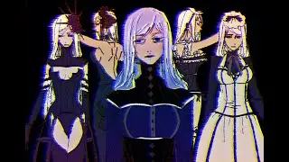 hannah annafellows outfit concept art for original animation meme |epilepsy warning|