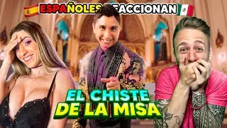 ESPAÑOLES REACCIONAN a JJ CHISTE de LA MISA