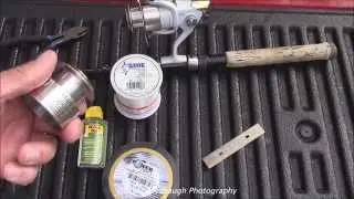 How to put Power Pro Braided Line on a reel the correct way updated to 2024