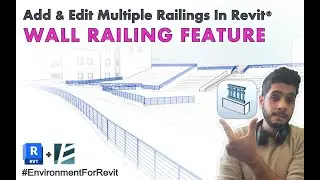 How to Add and Edit Wall Railings in Revit | Environment for Revit® TUTORIAL