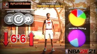 THE BEST 6'6 ISO GUARD BUILD ON NBA 2K21! 99 SPEED AND CONTACT DUNKS! BEST BUILD NBA 2K21!