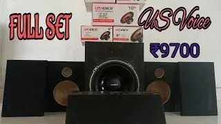 Speaker box full setup Sound Test Subwoofer Amplifier Loud Speaker HOW TO WIRE TO Speaker
