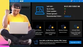 افضل برنامج لتعريف الويندوز متوافق مع كل الاجهزة ( Bit Driver Updater )
