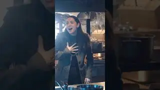 Ana de Armas Action Traning Scene