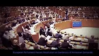 European Parliament Passes Resolution on Centenary of Armenian Genocide