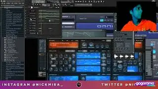 Nick Mira Making "PURPLE MONCLER" by Juice WRLD 🔥💜