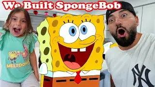 We Built A Life Sized SpongeBob!