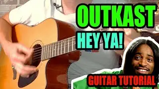 BACK TO 2003! How To Play Hey Ya by Outkast! Guitar Tutorial EASY!