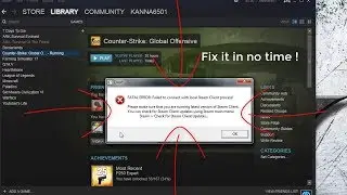 Как исправить ошибку в cs go FATAL ERROR 2018