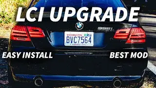 HOW TO INSTALL LCI TAIL LIGHTS (E92 / E90)