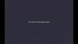 Autocad _ mesurer une air
