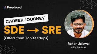 Roadmap from Software Engineer (SDE) to Site Reliability Engineer (SRE) | Preplaced