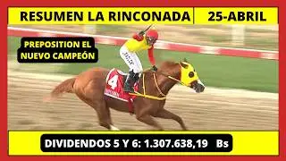 FULL SUMMARY👉LA RINCONADA INH TODAY SUNDAY APRIL 25, 2026
