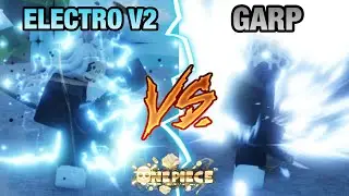 [AOPG] Electro V2 VS Garp (Which Is Better?) A One Piece Game | Roblox