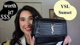 Saint Laurent Medium Sunset - What fits inside?