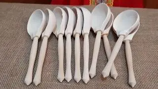 Деревянные ложки заготовки для росписи | Ложки бельё для росписи