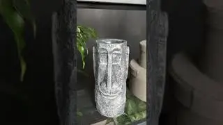 Набор кашпо из гипса 