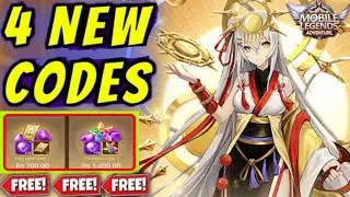 4 NEW ML ADVENTURE CD KEY! |MOBILE LEGEND ADVENTER REDEEM CODES 2021