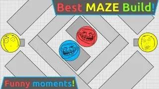 ARENA CLOSERS IN MAZE & BEST BUILD!! Diep.io Vlog #2